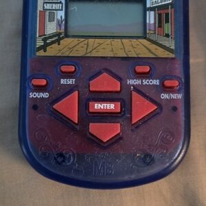 Handheld Electronic Game - Blue and Red